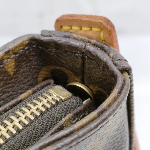 Louis Vuitton LV Shoulder Bag Looping MM Brown Monogram 850-080925 - Picture 8 of 13